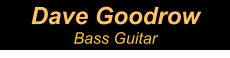 Dave Goodrow  Bass Guitar